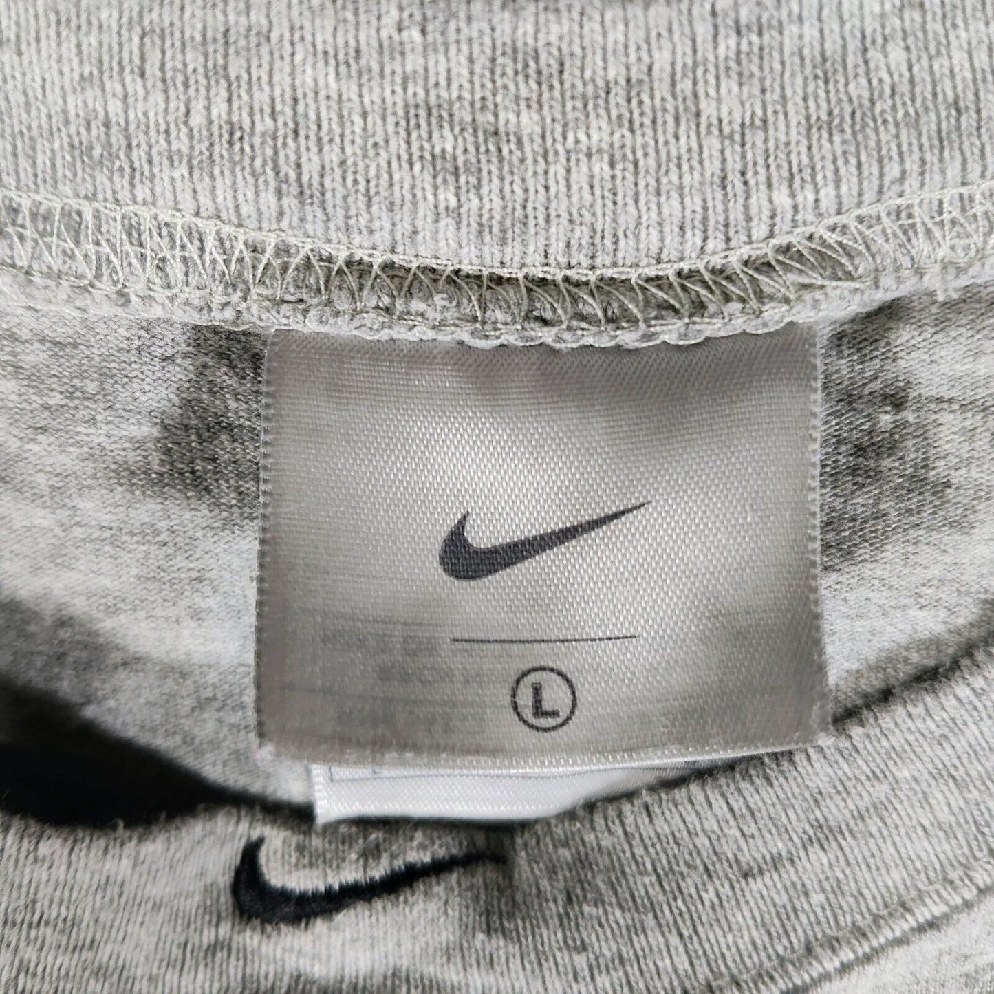 Vintage  Made in USA Nike Basketball Gray Sleeveless Tank (Large)
