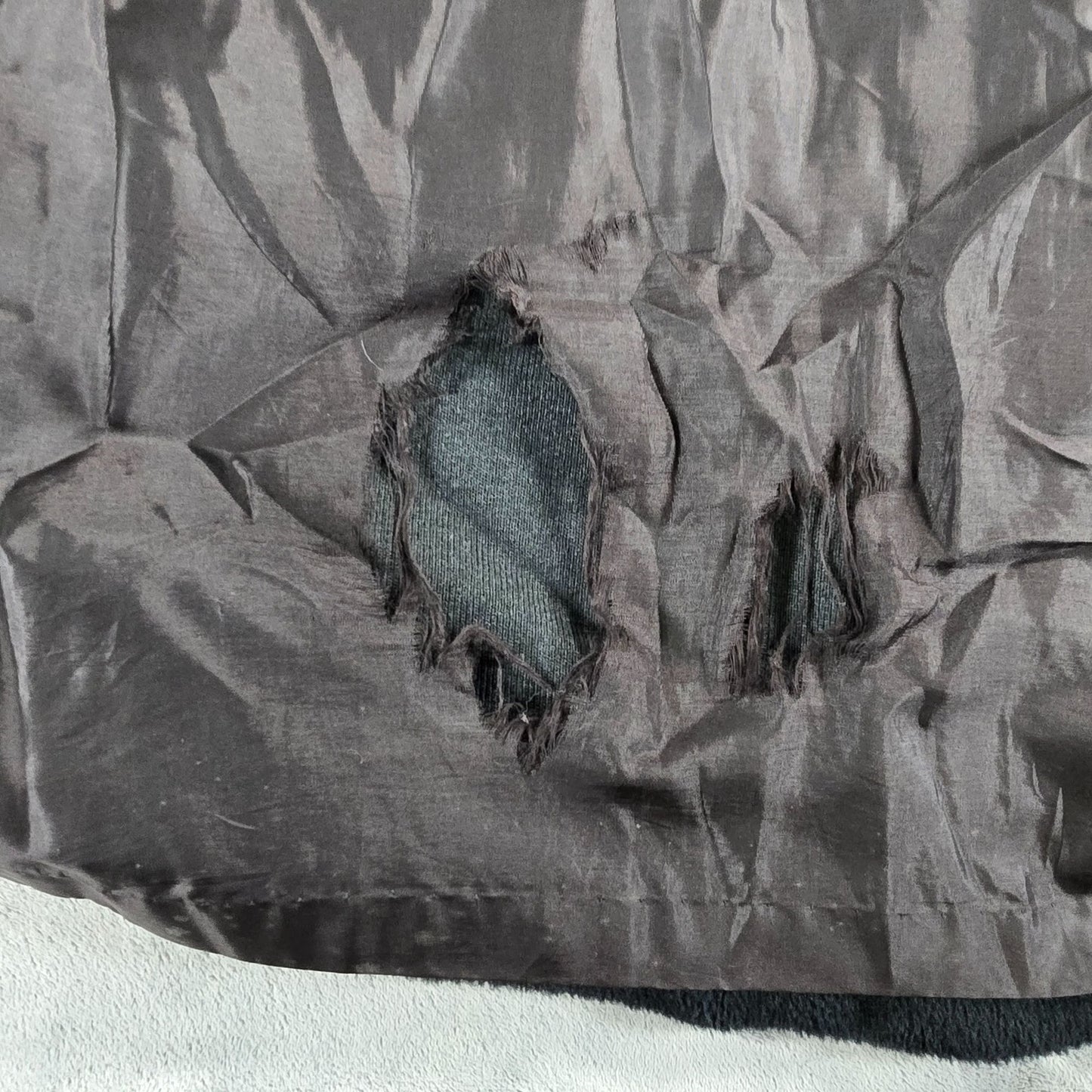 Vintage 1960s/1970s Fingerhut Fashions Orlon Acrylic Faux Fur Mod Coat (XL)