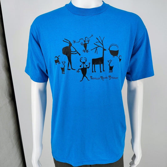 Vintage 1990s Single Stitch Bandelier National Monument Kokopelli T-Shirt (L)