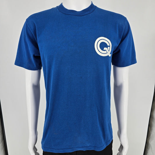 Vintage 1980s Velva Sheen Heekin Can Plant 9 Quality Control Team T-Shirt (M)