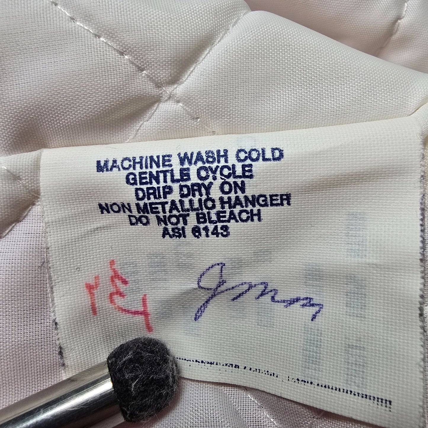 Vintage 1970s Gus Doerner Sports South Knox Spartans Satin Bomber Jacket (XL)