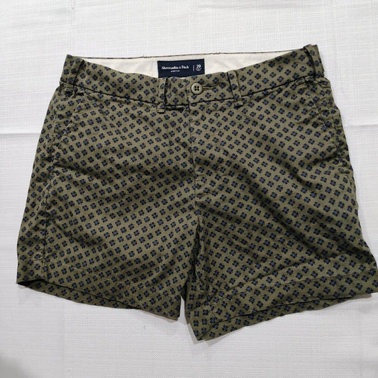Abercrombie & Fitch Stretch Patterned Shorts  5.5" Inseam (Size 29)