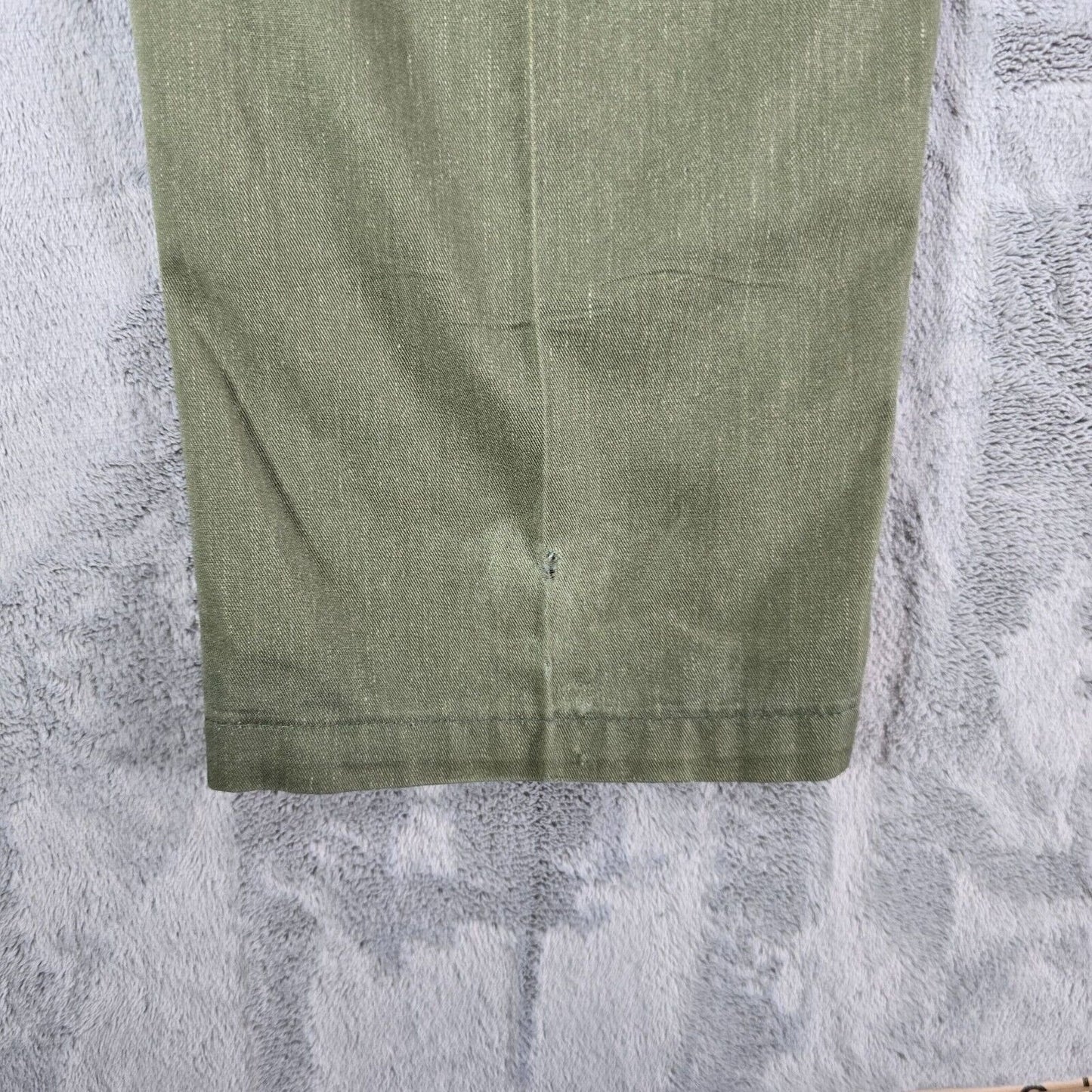 Vintage 1970s U.S Army Green OG-506 Utility Durable Press Trousers (32x32)