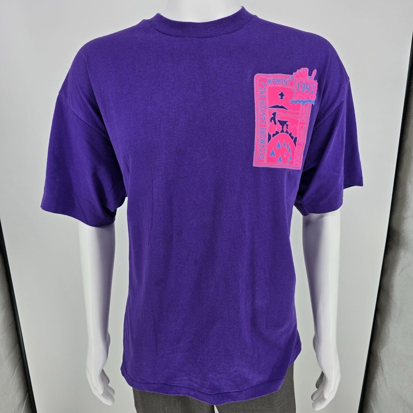 Vintage 1992 Sycamore Canyon Encampment Grand Canyon Council T-Shirt (XL/XXL)