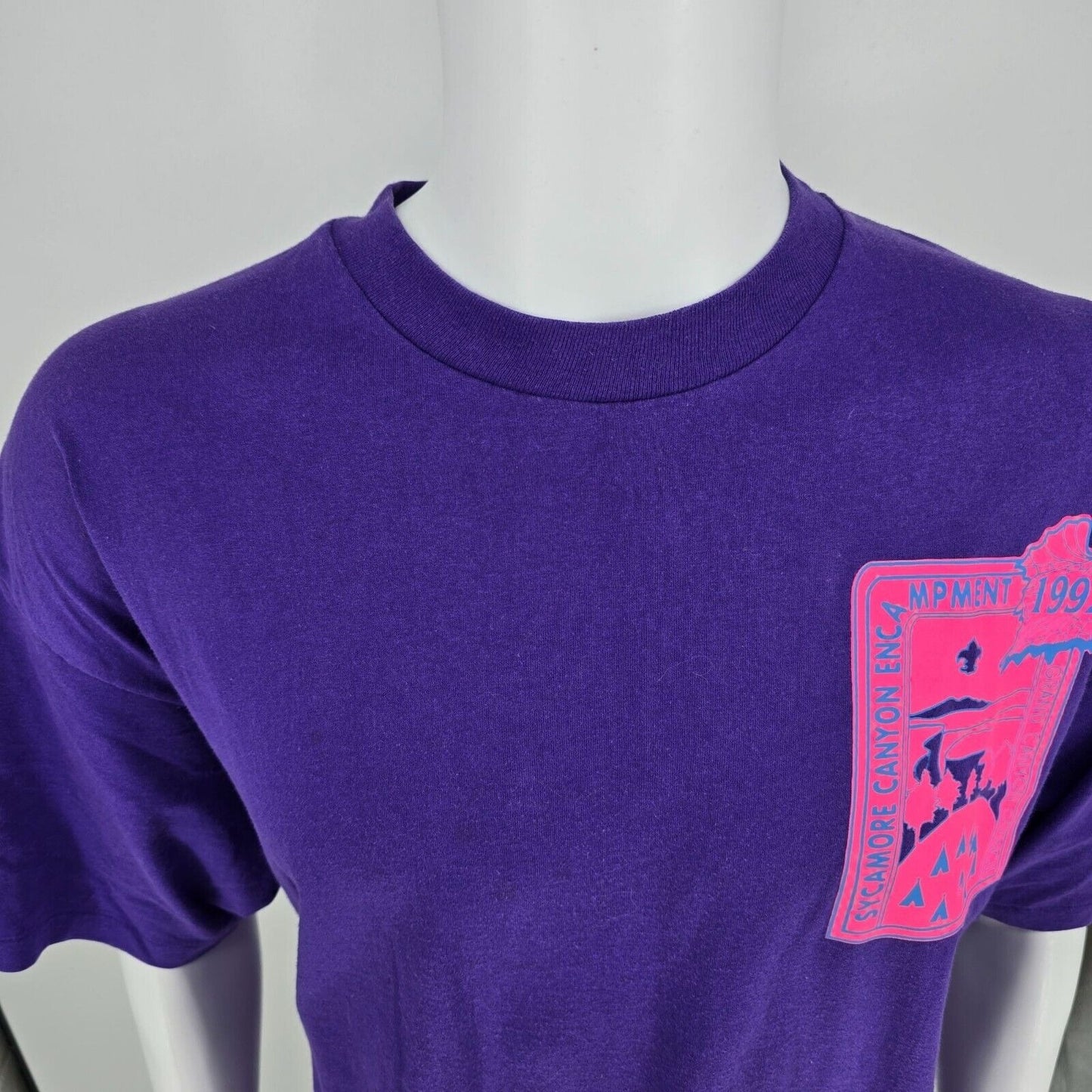 Vintage 1992 Sycamore Canyon Encampment Grand Canyon Council T-Shirt (XL/XXL)