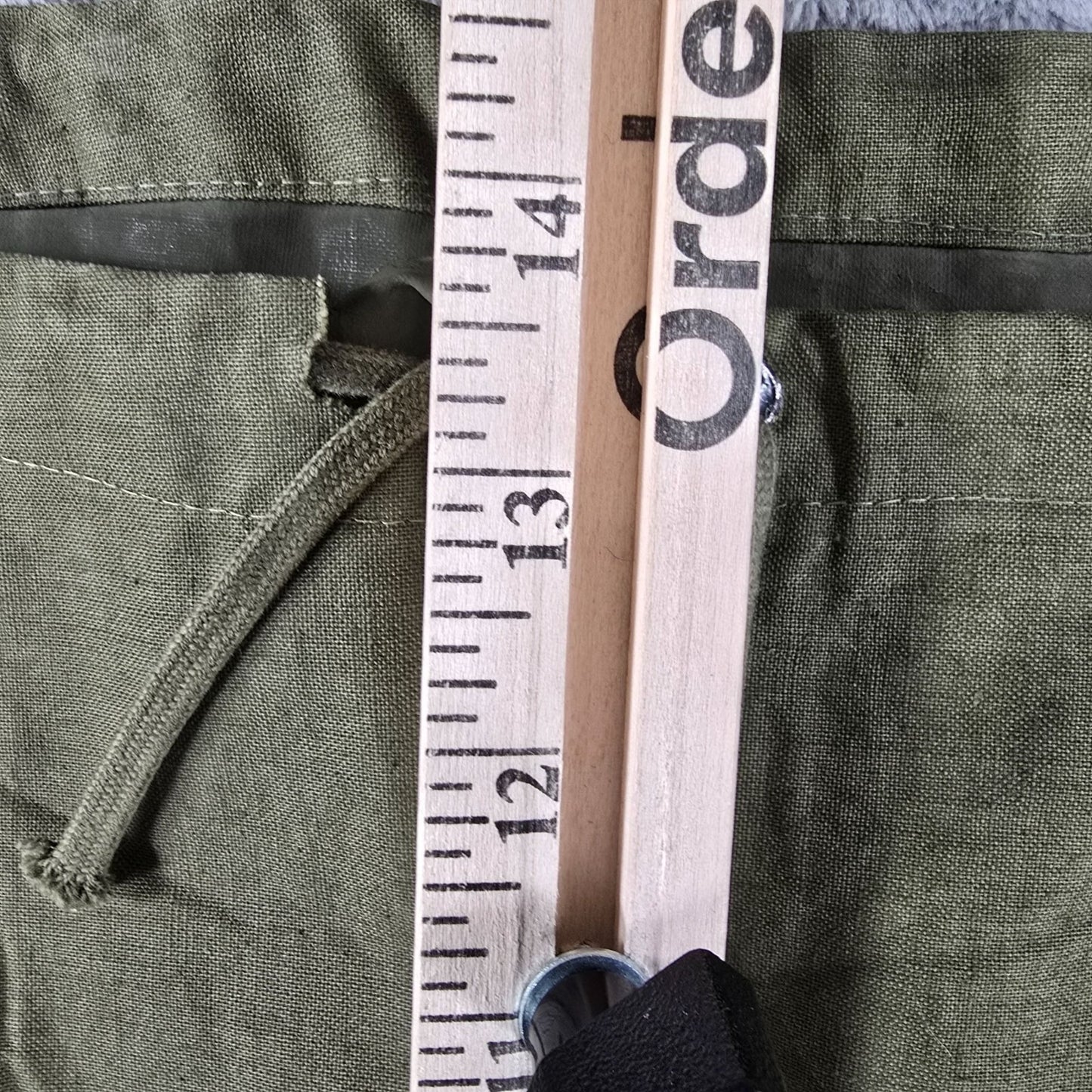 RARE Vintage 1960s U.S. Army Vietnam War DIY Class 3 Waterproof Wet Bag Pants -40x29