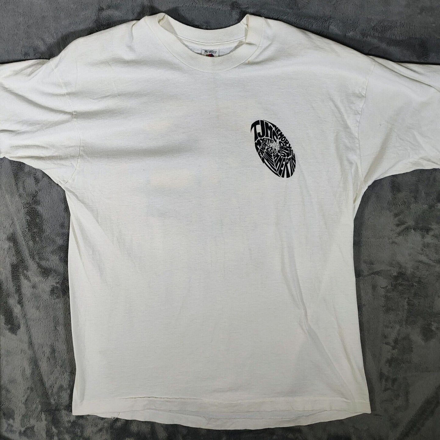 Vintage 1994 Single Stitch  "TJMC Presents" Musical Theatre Graphic T-Shirt (XL)