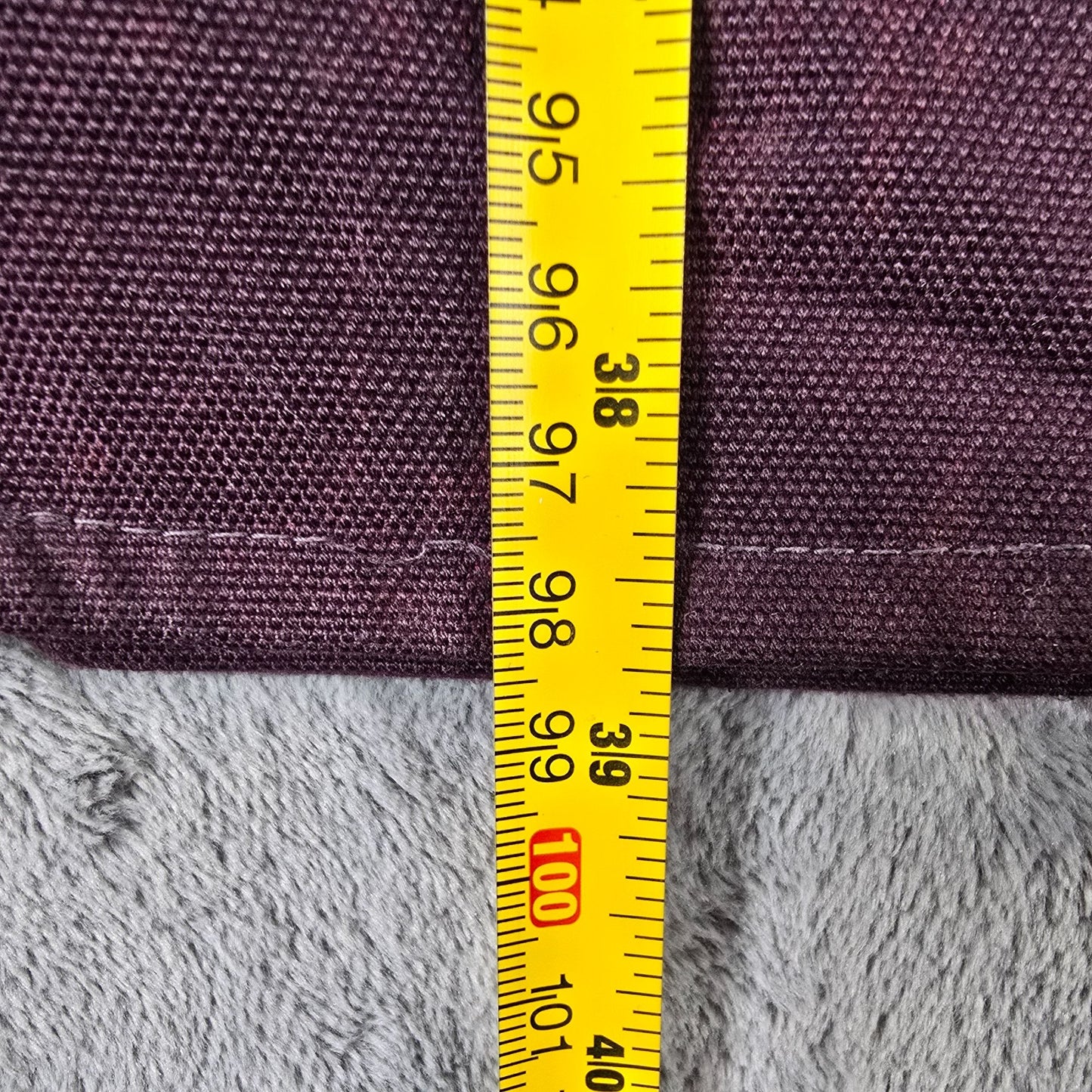 Vintage 1960s Misty Harbor Women's Plum Double-Breasted Mod Trench Coat (12p/L)