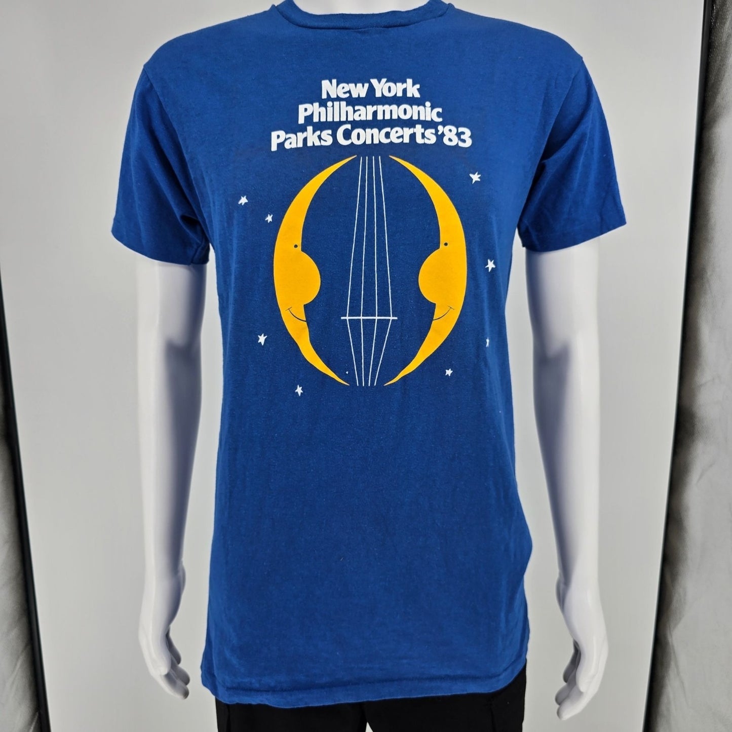 Vintage Screen Stars 1983 New York Philharmonic Parks Concerts '83 T-Shirt (M)
