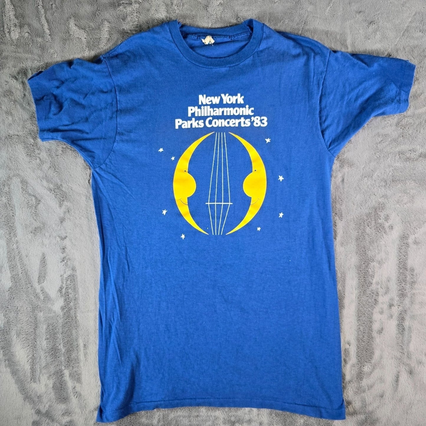 Vintage Screen Stars 1983 New York Philharmonic Parks Concerts '83 T-Shirt (M)