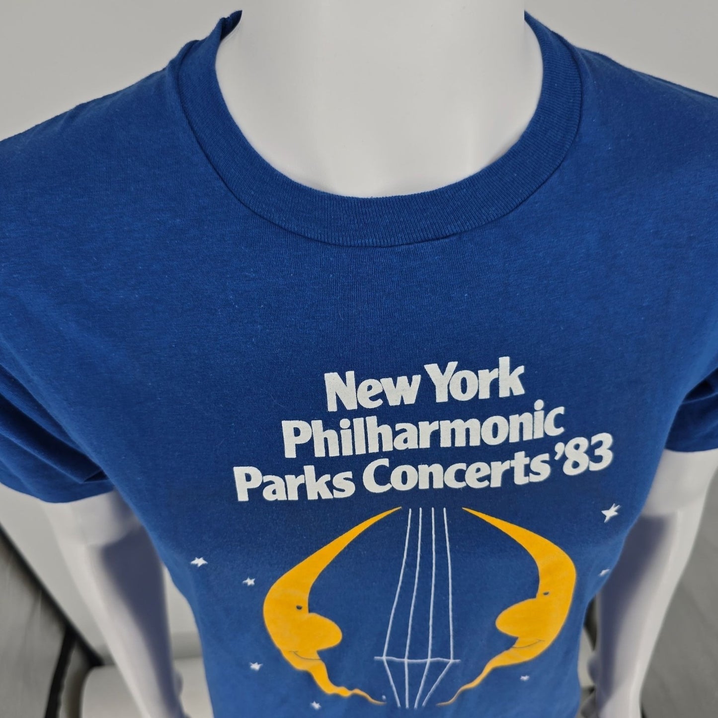 Vintage Screen Stars 1983 New York Philharmonic Parks Concerts '83 T-Shirt (M)