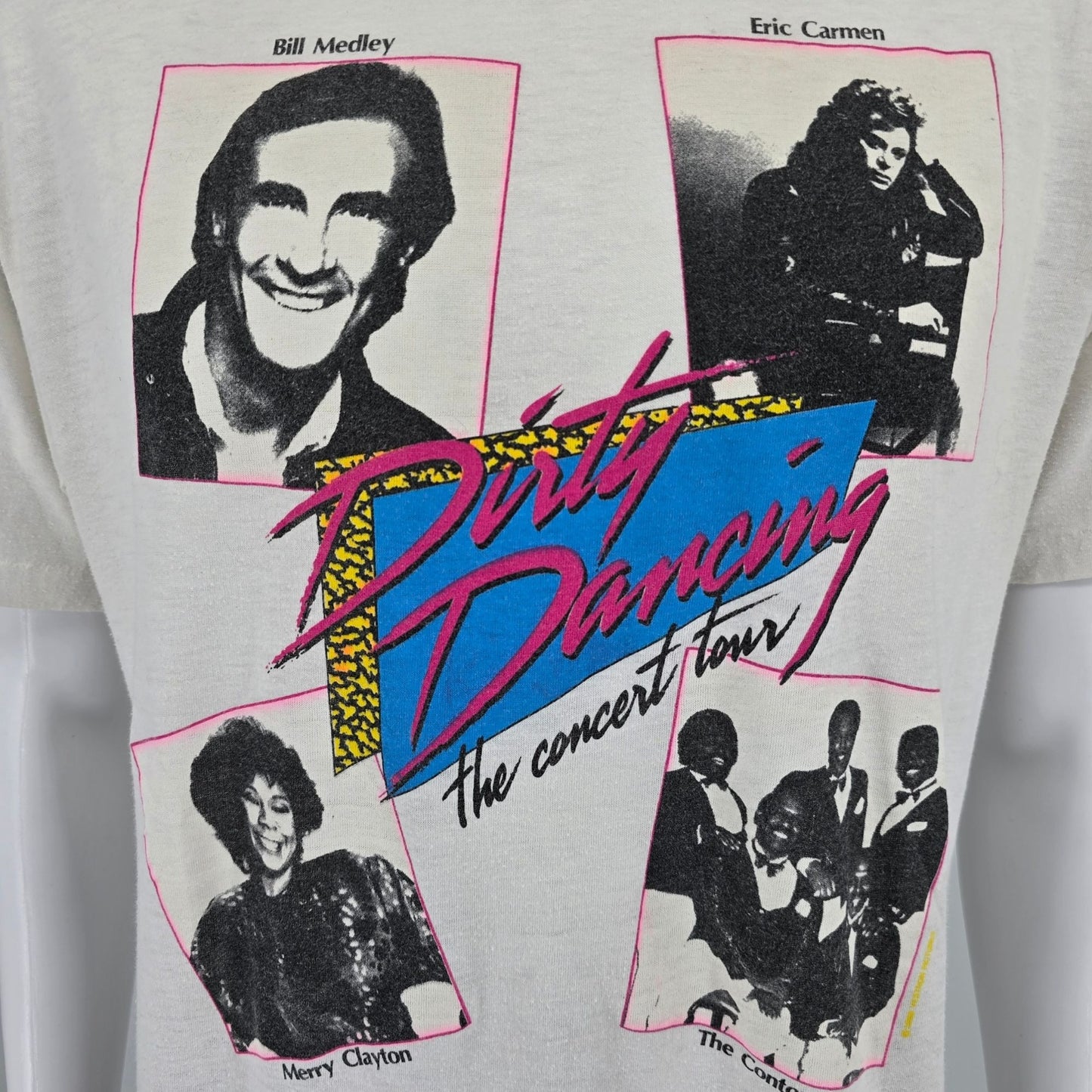 Vintage 1980s Ched by Anvil Dirty Dancing The Concert Tour 1988 T-Shirt (M)