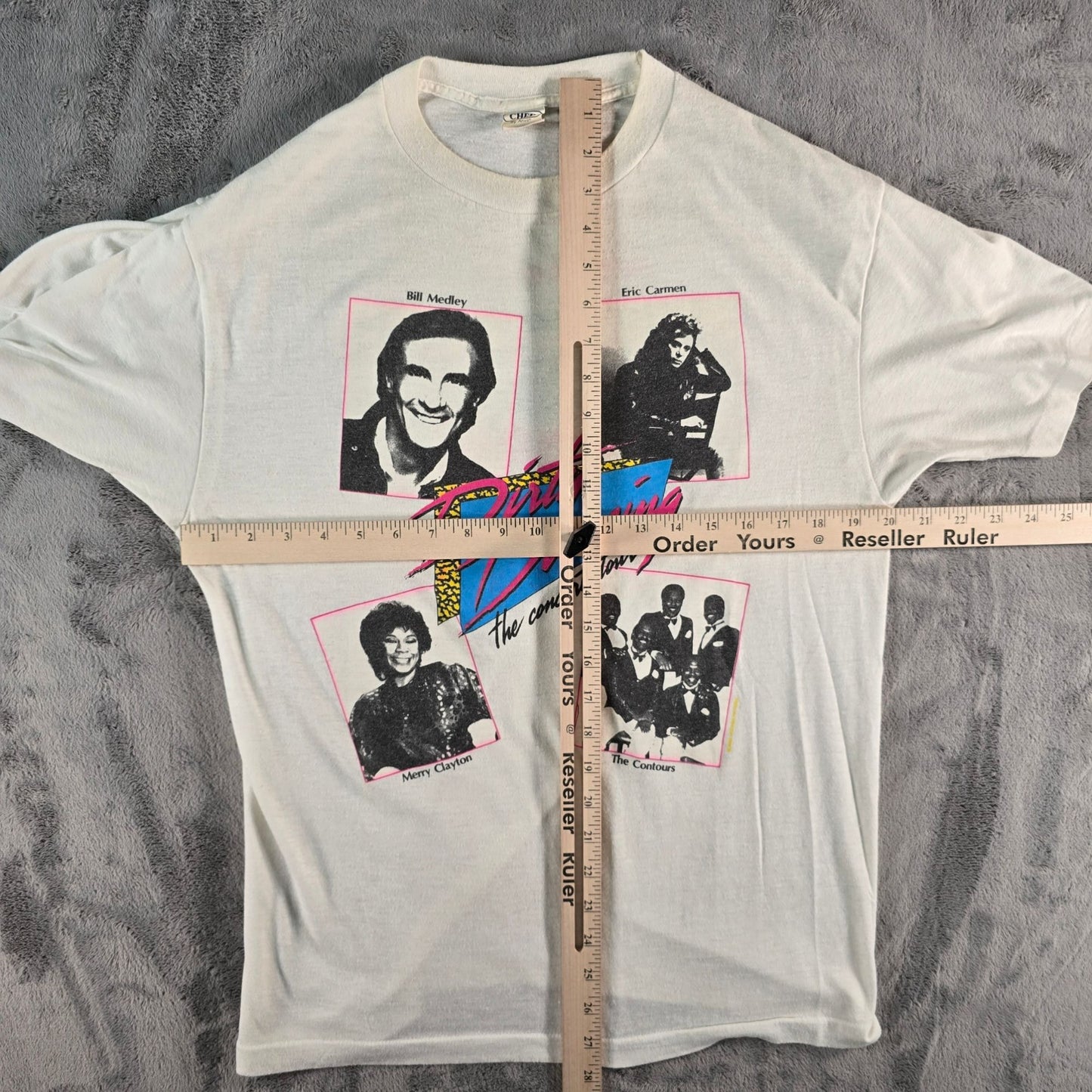 Vintage 1980s Ched by Anvil Dirty Dancing The Concert Tour 1988 T-Shirt (M)