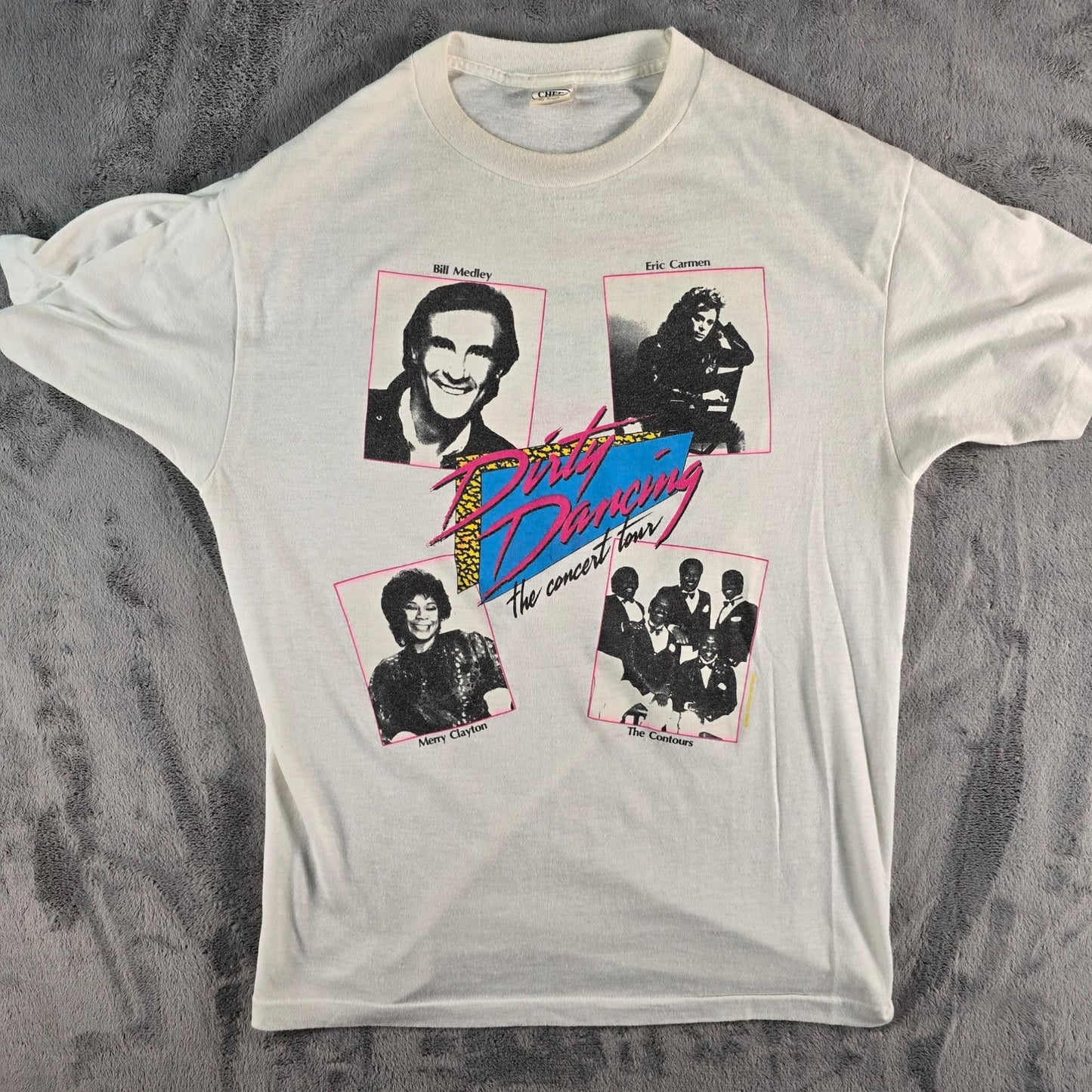 Vintage 1980s Ched by Anvil Dirty Dancing The Concert Tour 1988 T-Shirt (M)