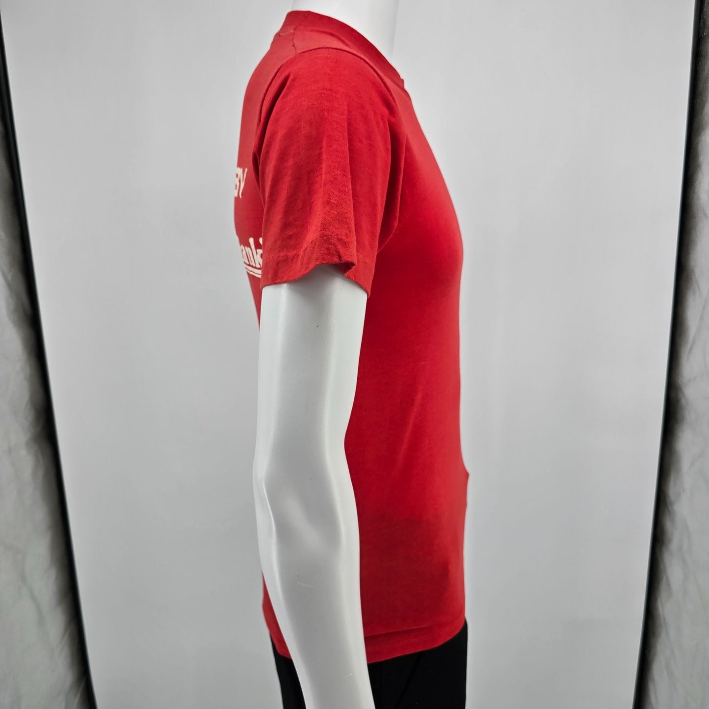 Vintage 1980s St. Elizabeth Hospital Danville Illinois 5K Run T-Shirt (S)