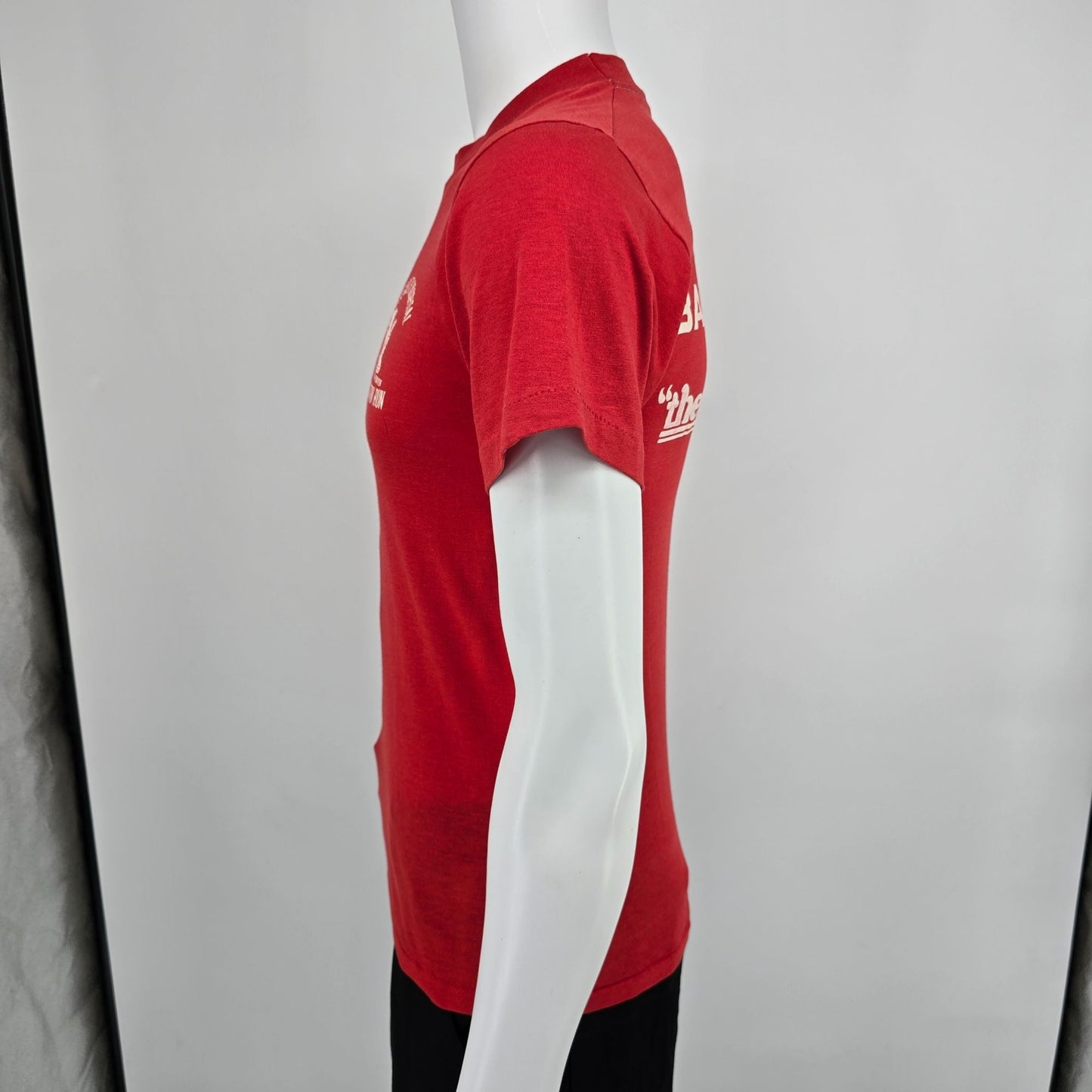 Vintage 1980s St. Elizabeth Hospital Danville Illinois 5K Run T-Shirt (S)