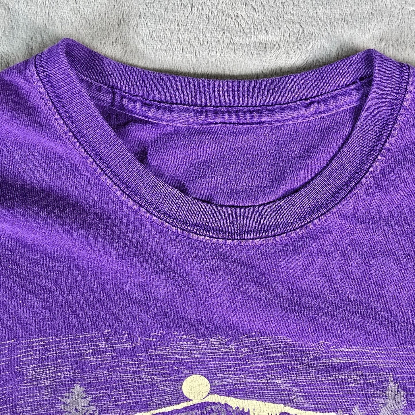 2019 Great Smoky Mountains National Park LeConte Lodge Purple T-Shirt (S) *Fair