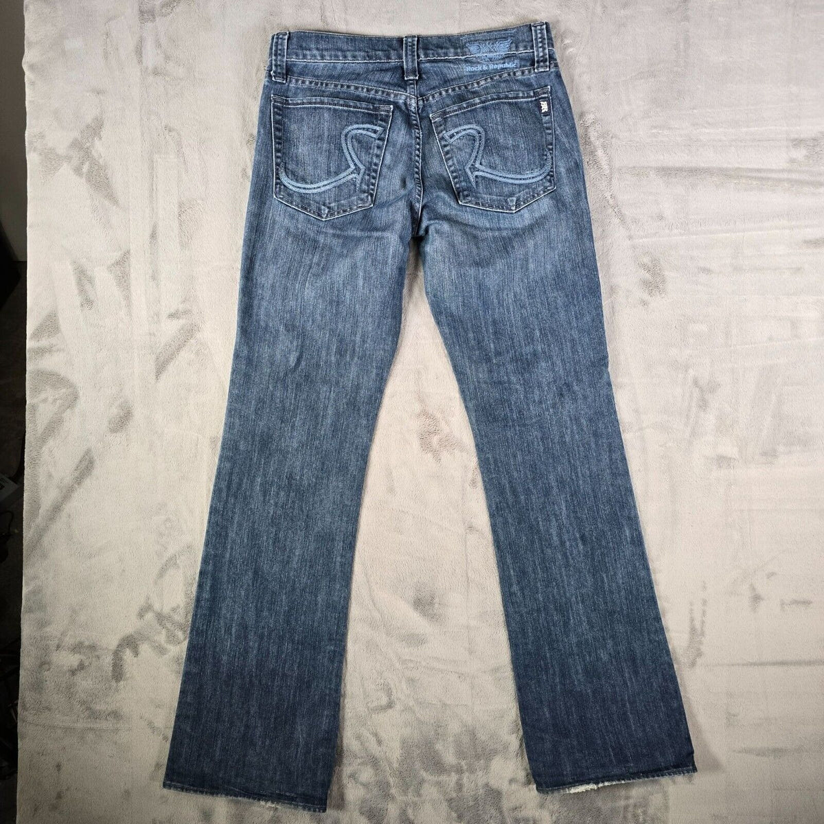 2000s Rock & Republic Los Angeles Made in USA Button Fly Jeans (32x34)