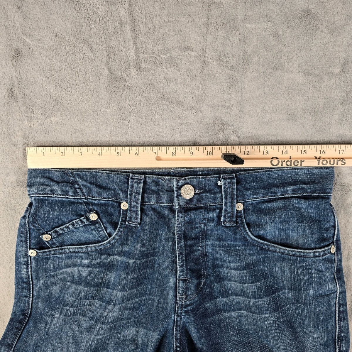 2000s Rock & Republic Los Angeles Made in USA Button Fly Jeans (32x34)