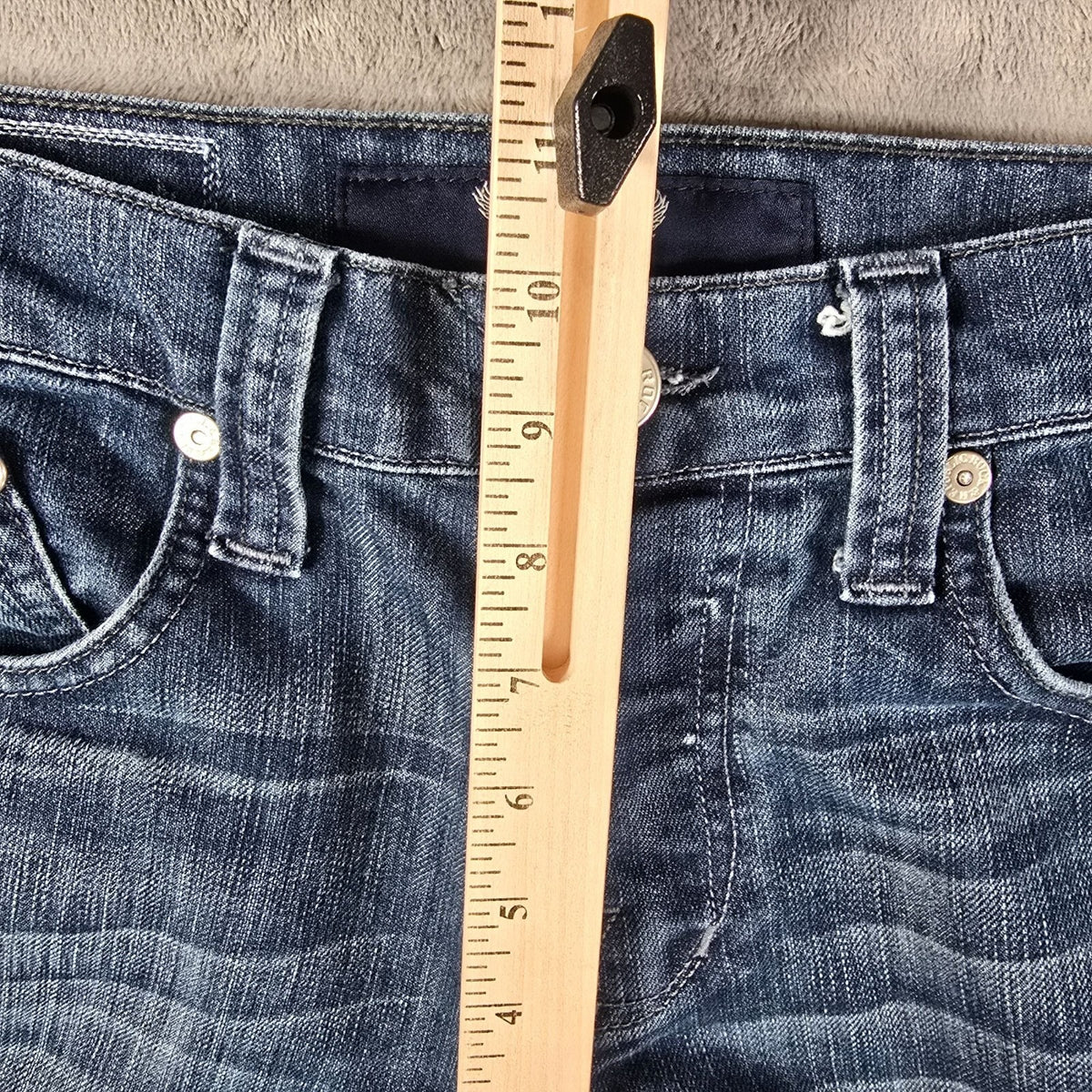 2000s Rock & Republic Los Angeles Made in USA Button Fly Jeans (32x34)