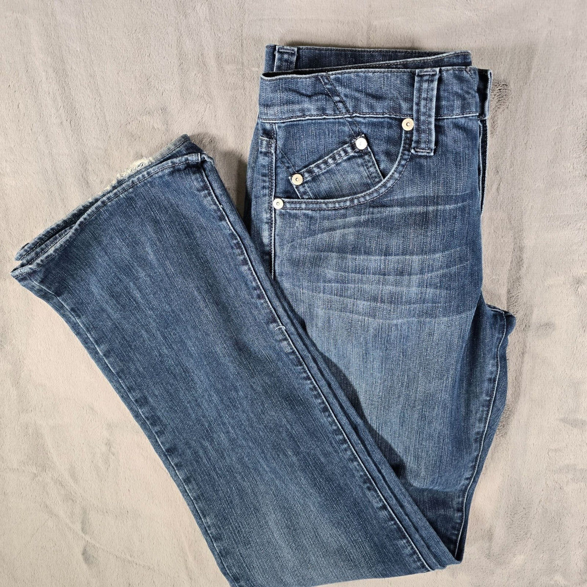 2000s Rock & Republic Los Angeles Made in USA Button Fly Jeans (32x34)