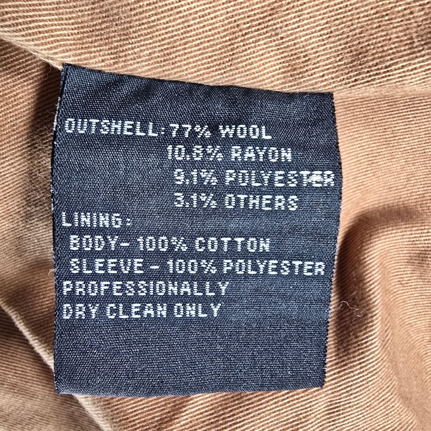 2010s Schott Drab Olive Green Vietnam Tribute Wool Blend Navy Peacoat (3XL)