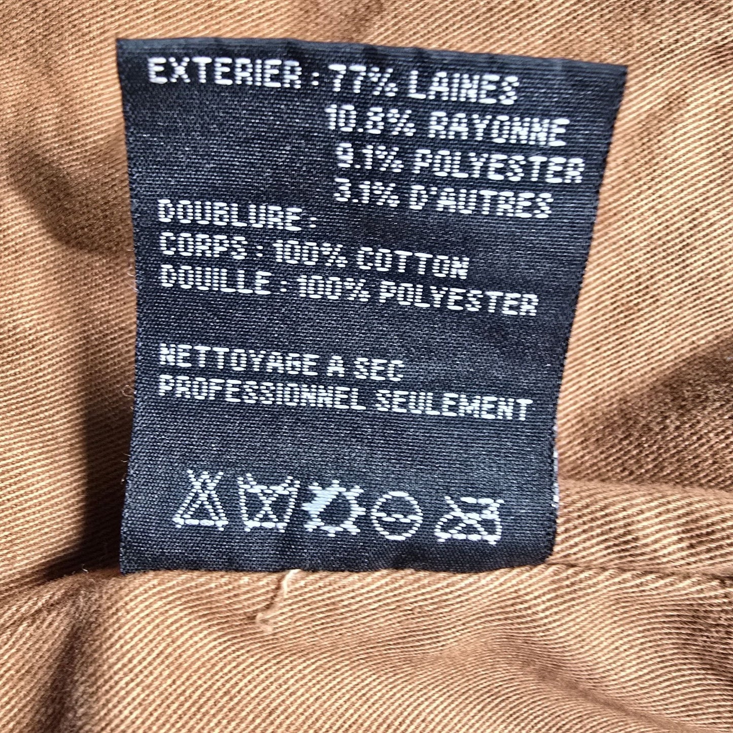 2010s Schott Drab Olive Green Vietnam Tribute Wool Blend Navy Peacoat (3XL)