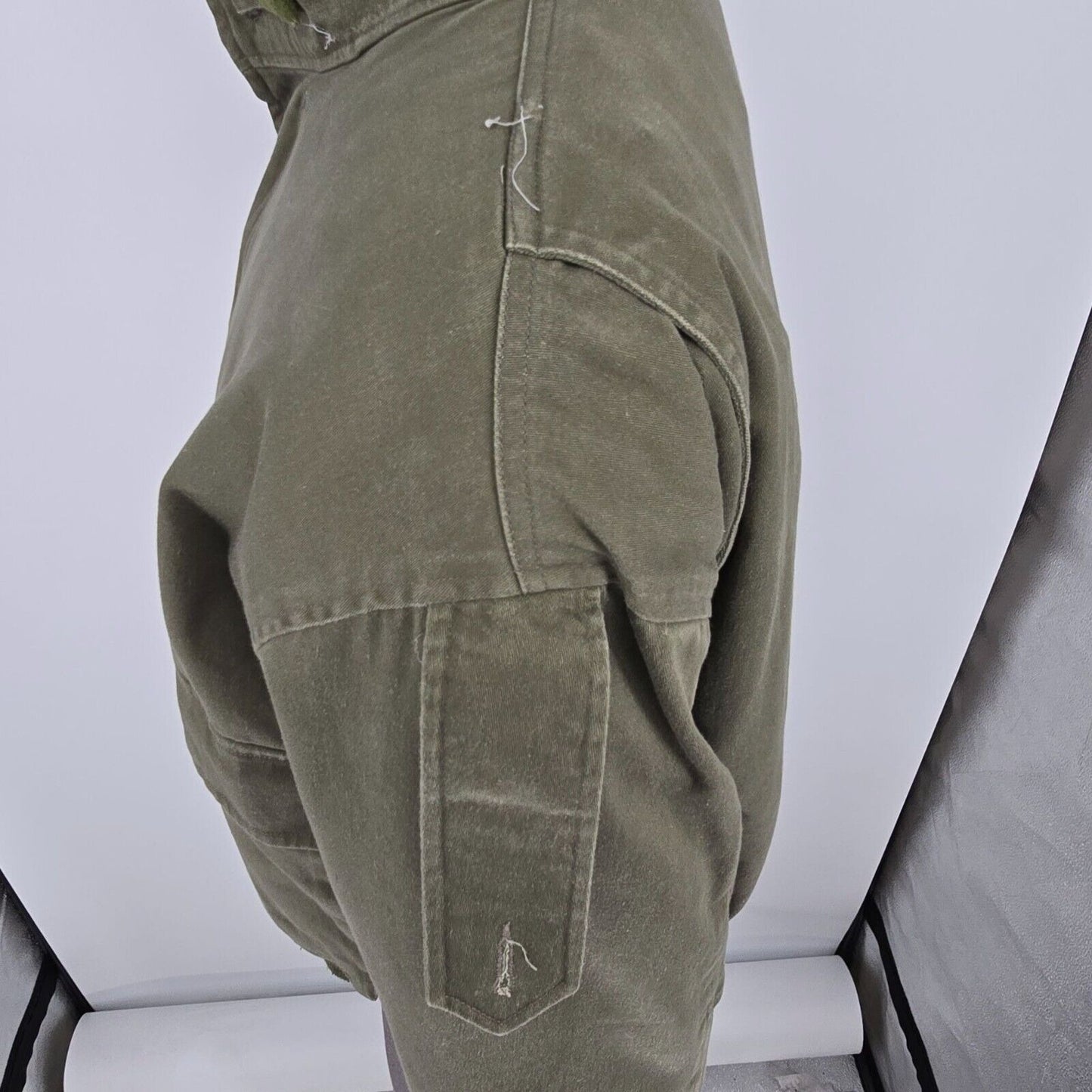 Vintage Spiewak & Sons Olive Green M90 Pilot Jacket w/ Detachable Lining (XL)