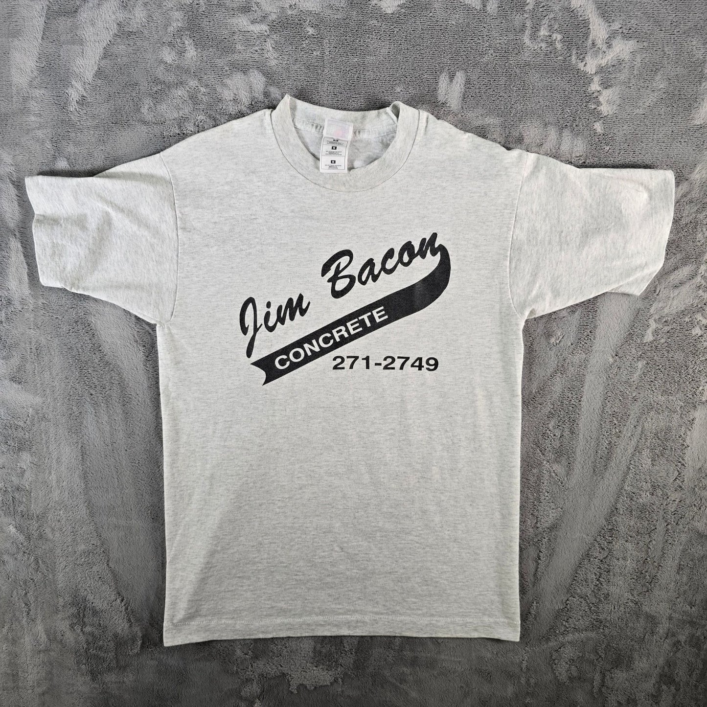 Vintage 1990s FOTL Best Jim Bacon Concrete #9 Pacific Missouri T-Shirt (S/M)