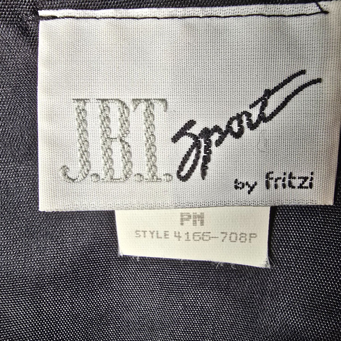 Vintage 1990s J.B.T. Sport by Fritzi Floral Velvet Jacket (Petite Medium)