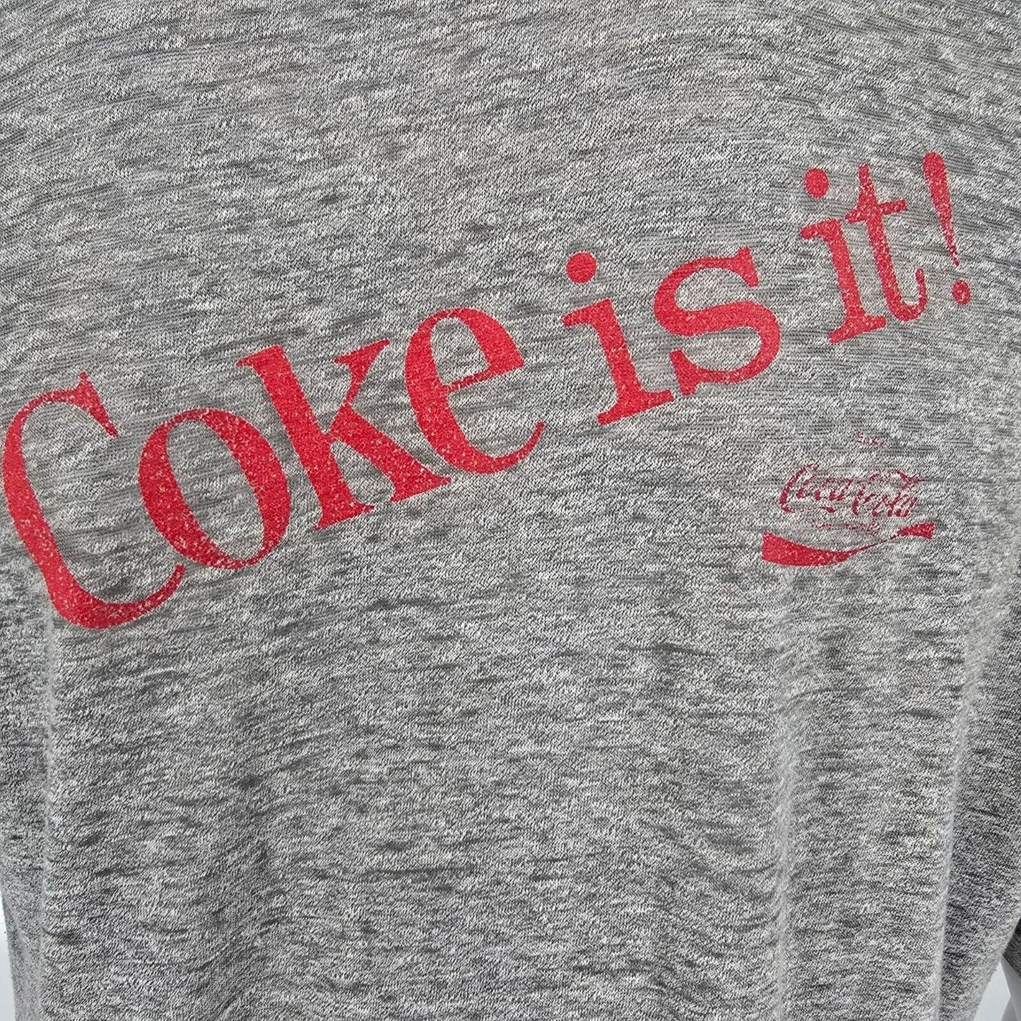 Vintage 1983 NCAA East Baseball Regionals Coca Cola "Coke Is It!" T-Shirt (L)