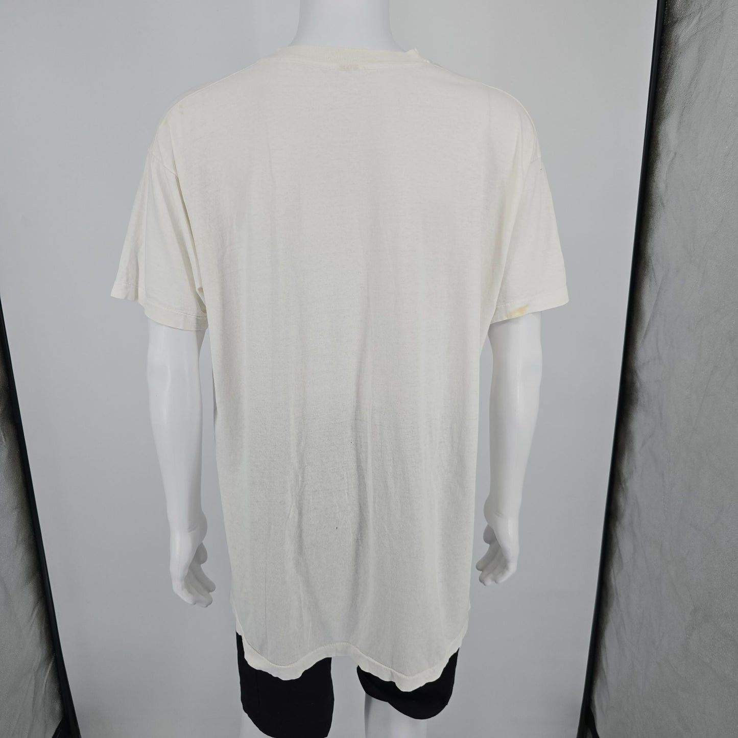 Vintage 1980s Deborah Sorrentino Lesbian Beach Scene Wearable Art T-Shirt XL/XXL