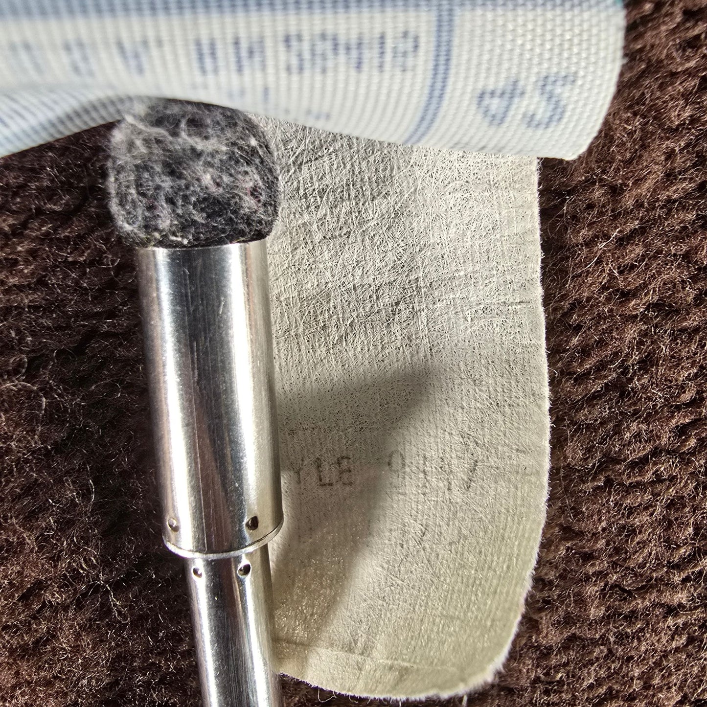 Vintage 1970s Sears Brown Orlon Acrylic Belted Open Front Cardigan Sweater (M)