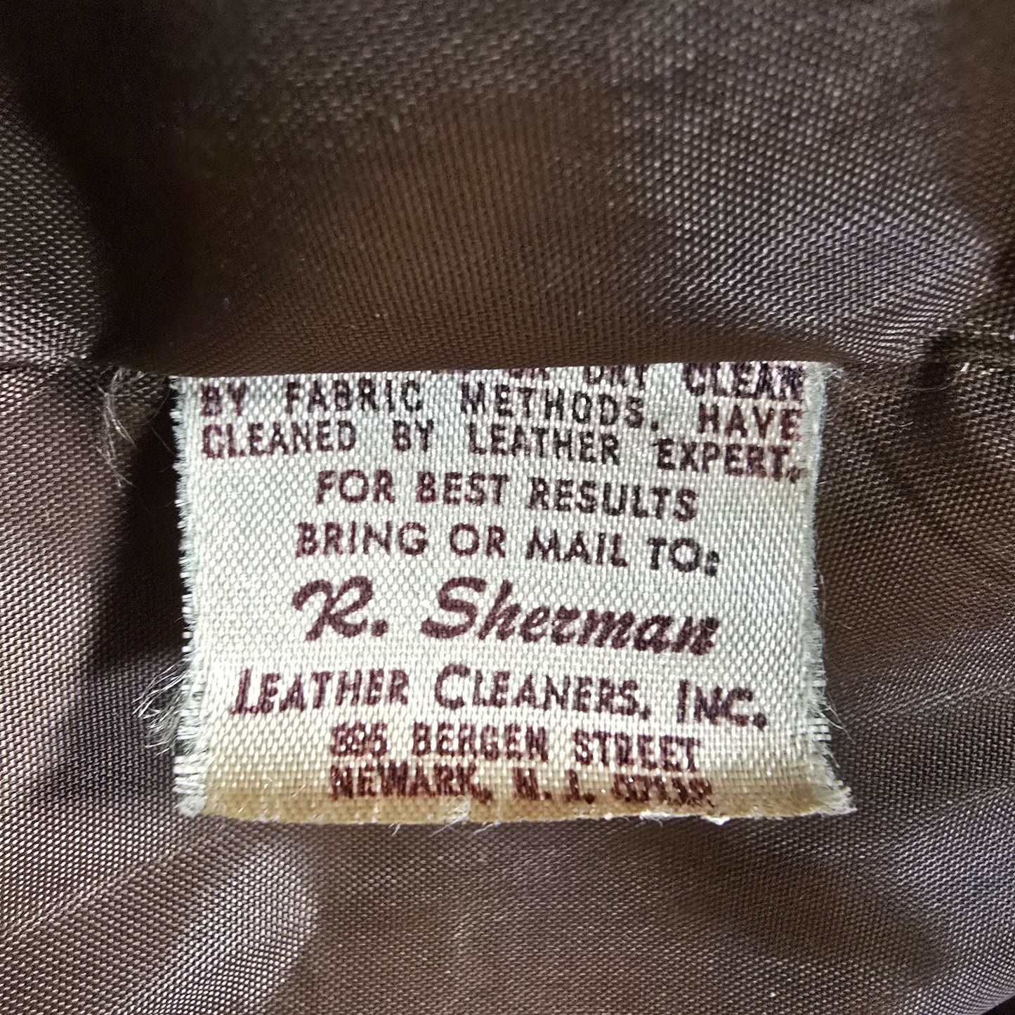 Vintage 1970s Montgomery Ward Men's Brown Leather Car Coat (Size 42/Large)