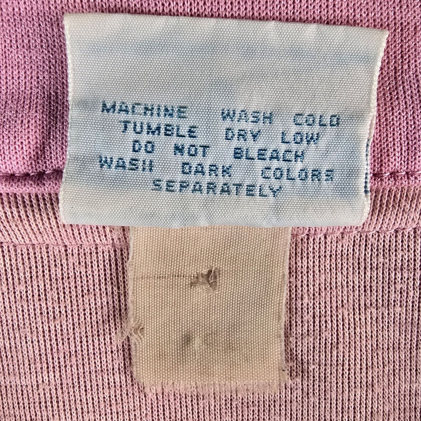 Distressed Vintage 1980s Adidas Women's Pink & Teal Full-Zip Track Jacket (S)