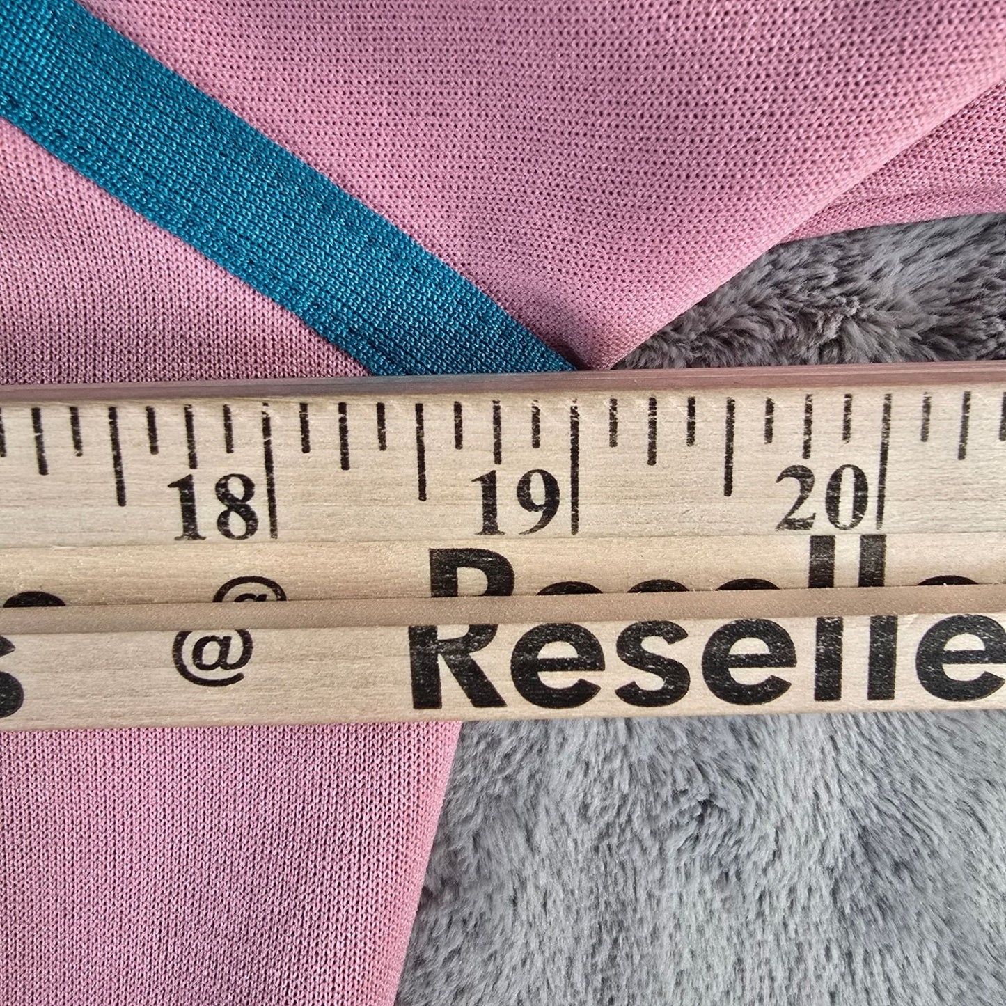 Distressed Vintage 1980s Adidas Women's Pink & Teal Full-Zip Track Jacket (S)