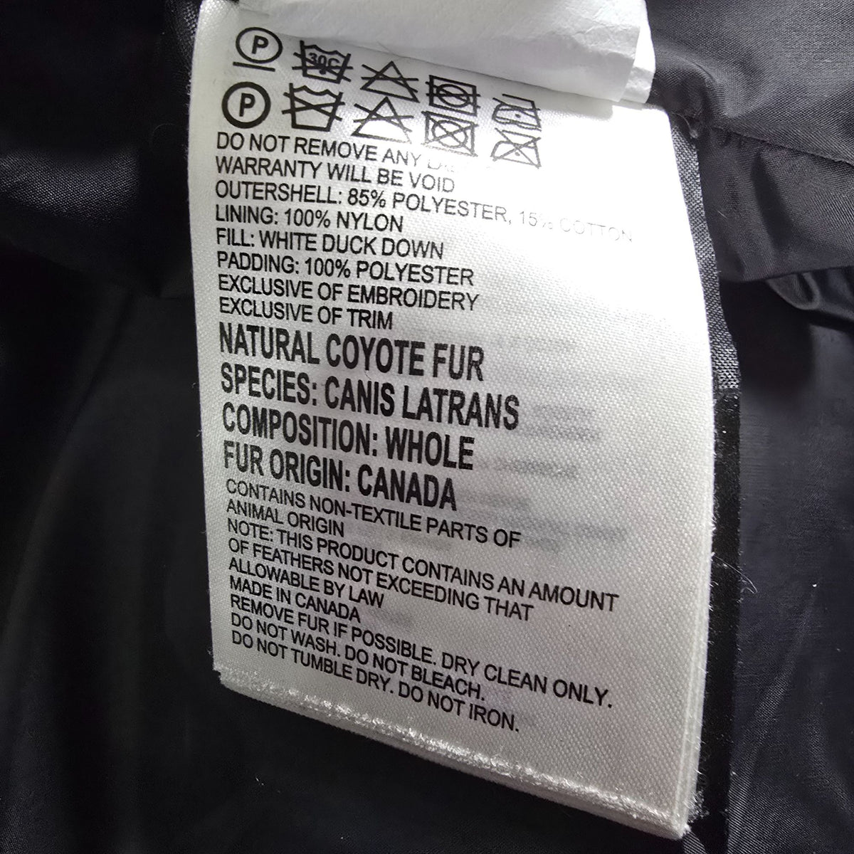 2010s Canada Goose 2090L Lorette Hooded Coyote Trim Down Parka (Women's XS)