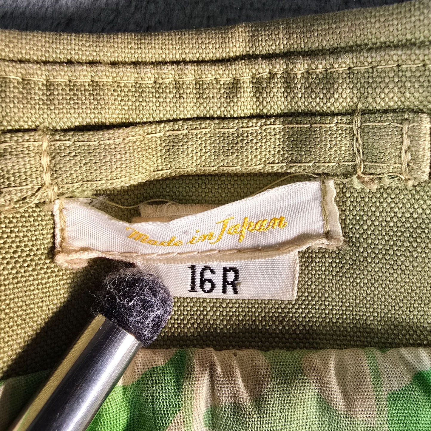 Vintage 1960s Fleet Street Rain/Shine Green Double-Breasted Mod Coat (16R/Large)