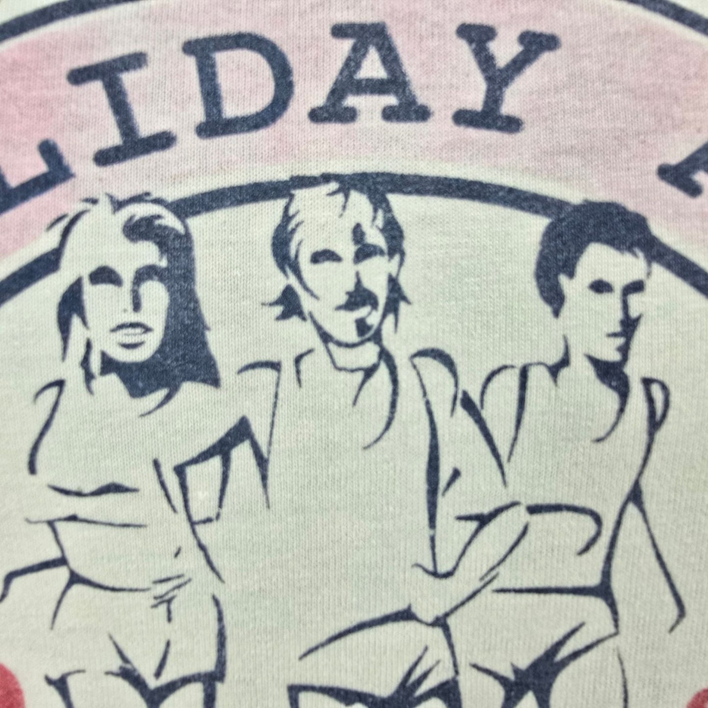 Vintage 1988 Radio 1410 WING Holiday Aid 5K Run Dayton Ohio T-Shirt (S/M)
