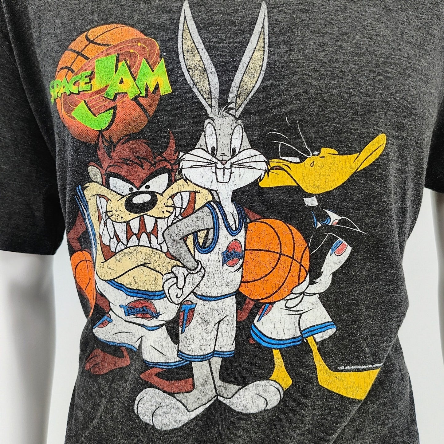 Old Navy Collectabilitees Space Jam Bugs Bunny, Daffy, & Taz Graphic T-Shirt