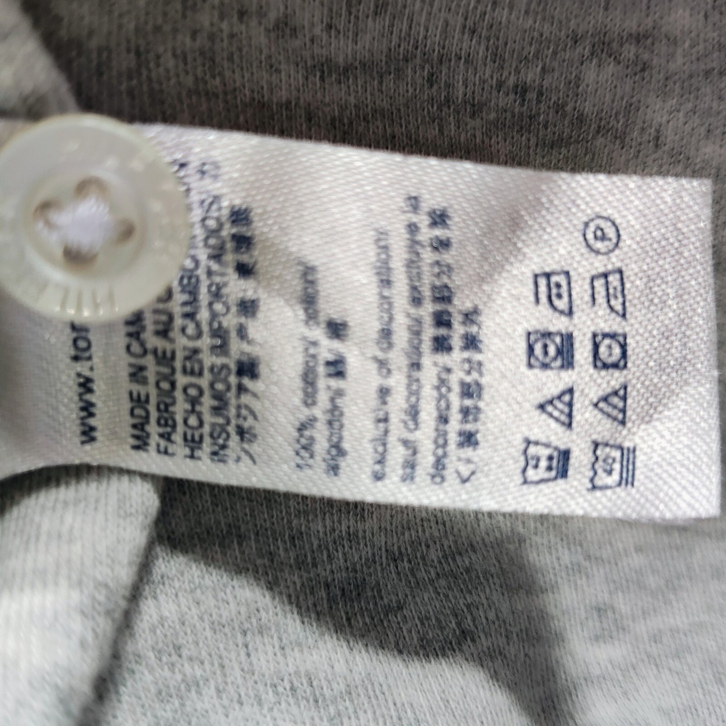 Tommy Hilfiger Classic Fit Two Button Hilfiger Name Logo Gray Polo (XXL)