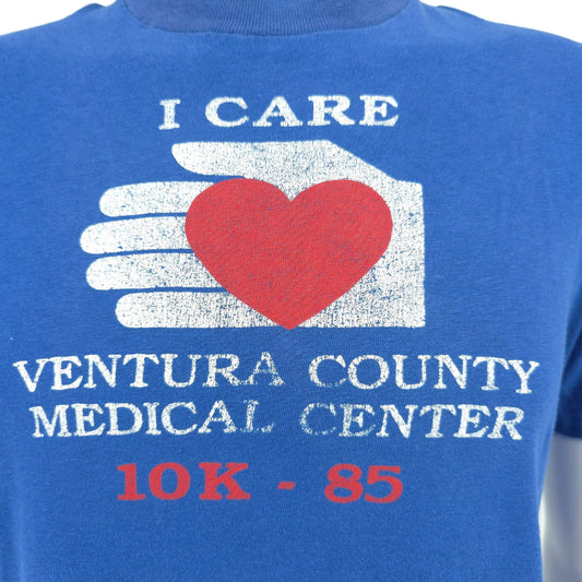 Vintage 1985 Ventura County Medical Center 10K Race California T-Shirt (M)