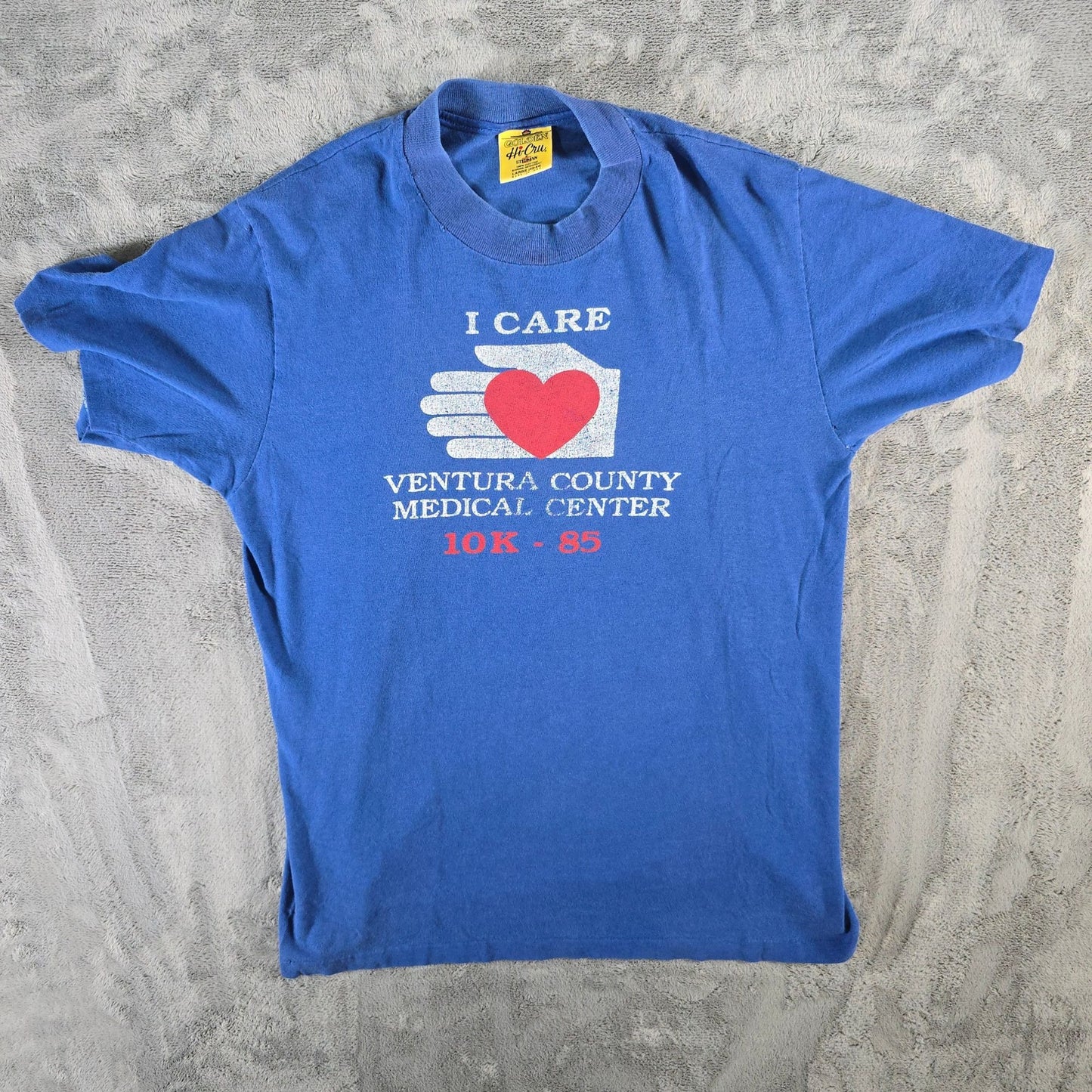 Vintage 1985 Ventura County Medical Center 10K Race California T-Shirt (M)