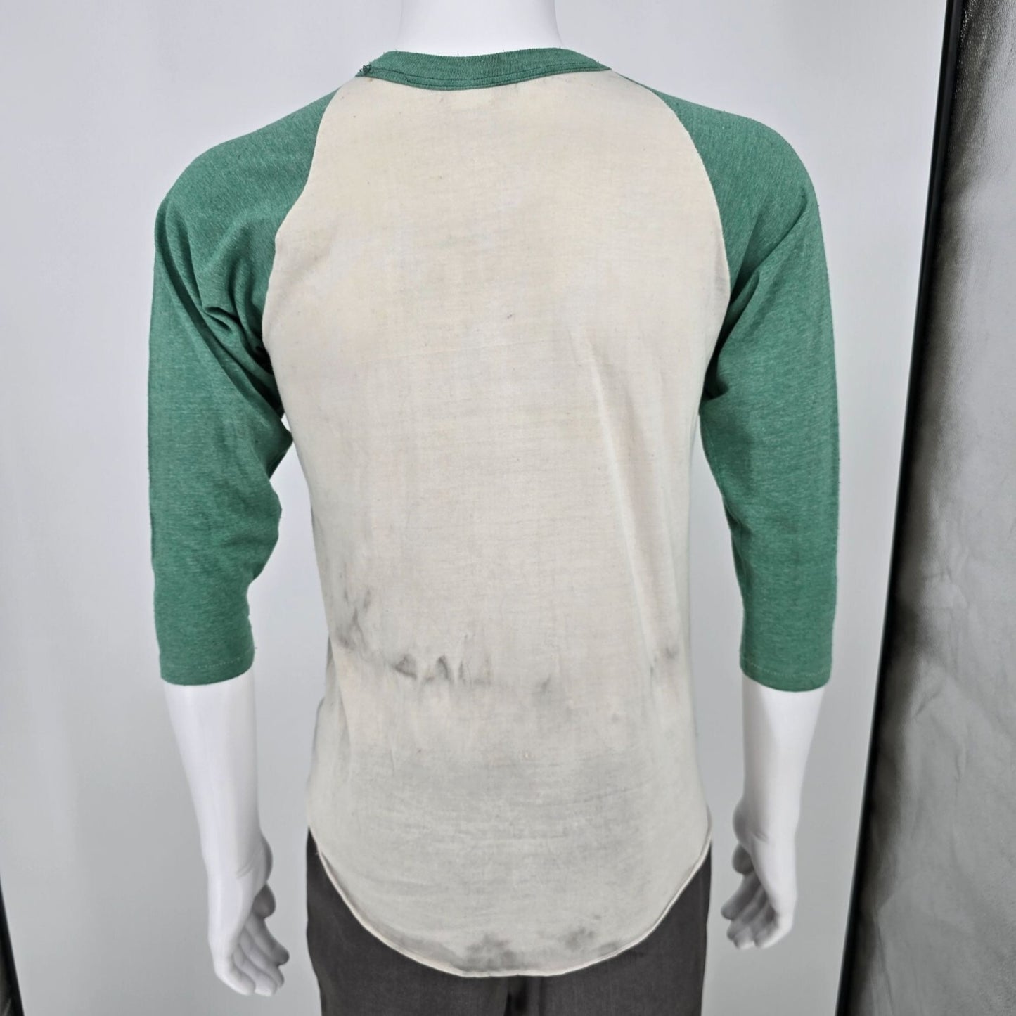 Vintage Thrashed 1970s Art Stock's Playpen South Fort Lauderdale T-Shirt (Small)