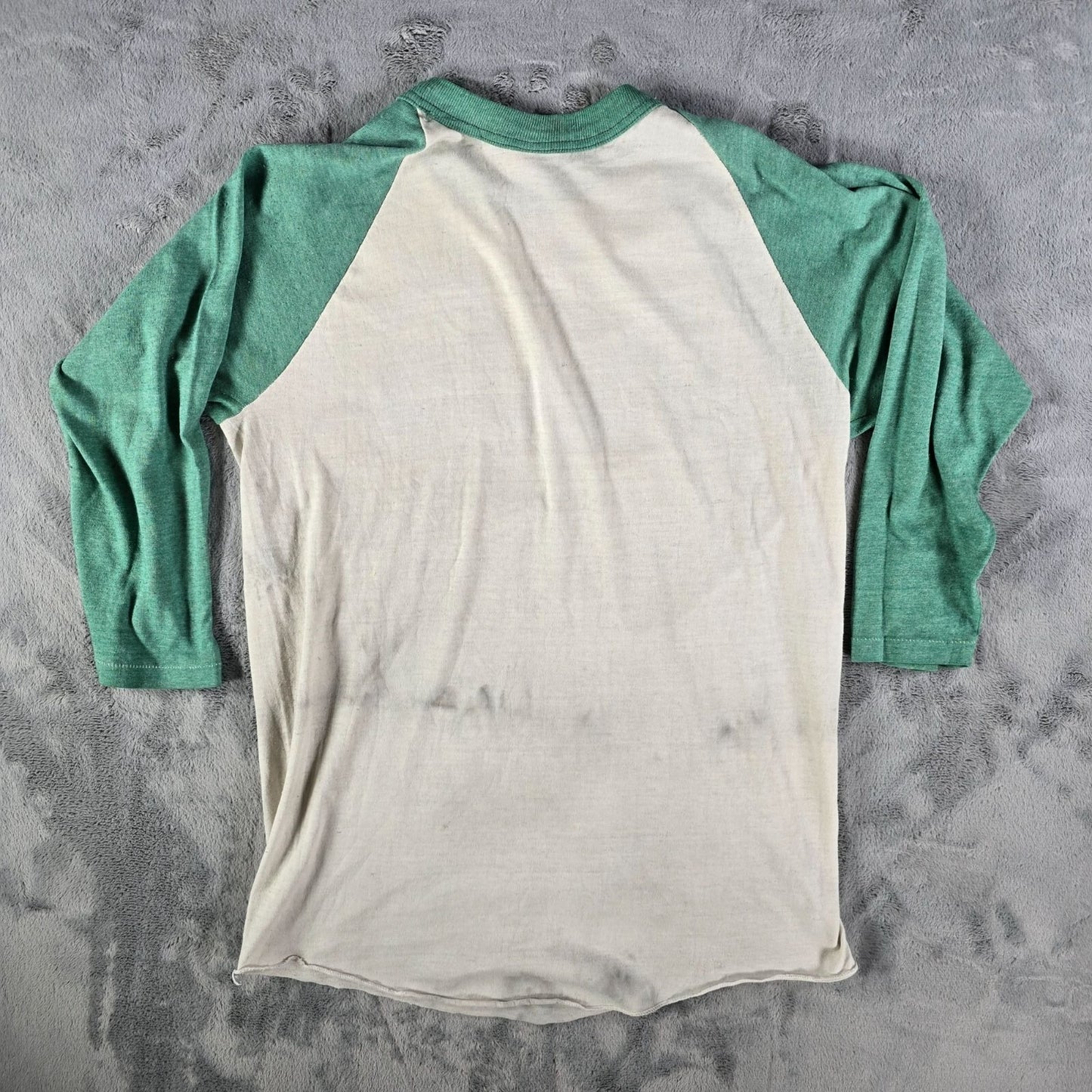 Vintage Thrashed 1970s Art Stock's Playpen South Fort Lauderdale T-Shirt (Small)