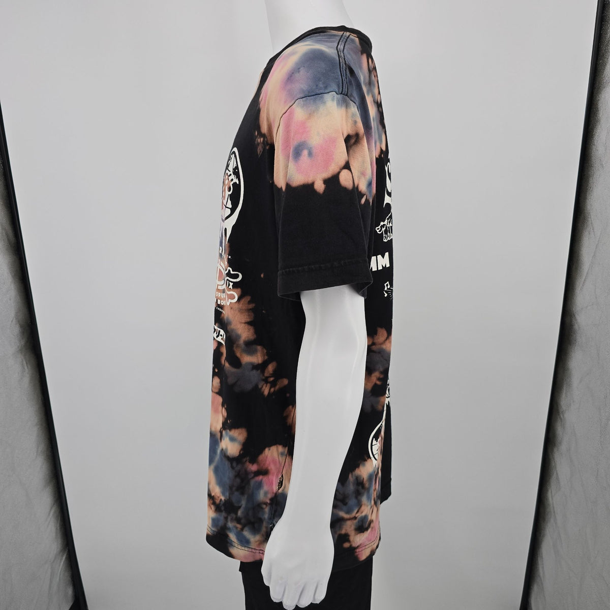Thrashed 2010s ICECREAM Drip Short Sleeve Knit Bleach Effect T-Shirt (XL)