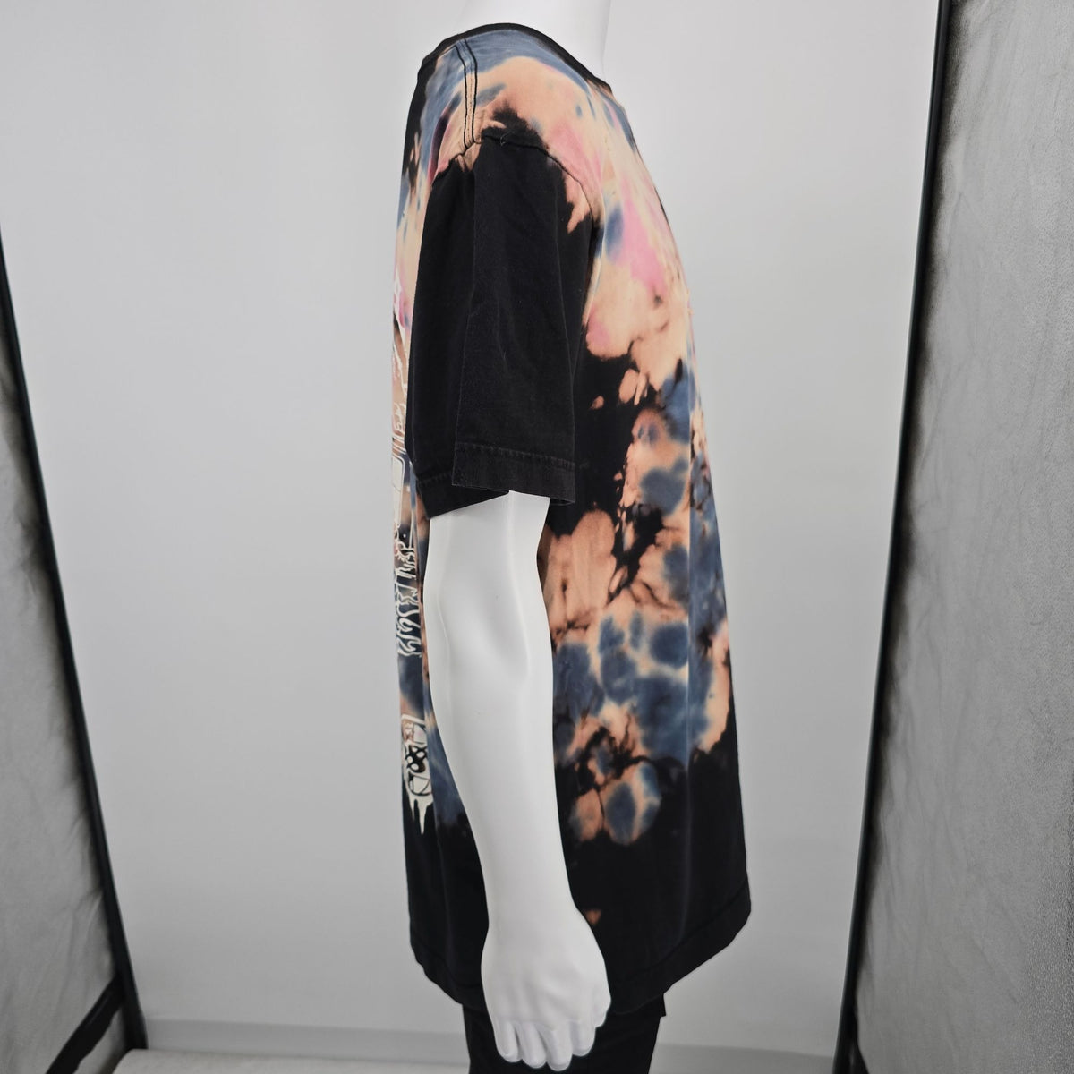 Thrashed 2010s ICECREAM Drip Short Sleeve Knit Bleach Effect T-Shirt (XL)