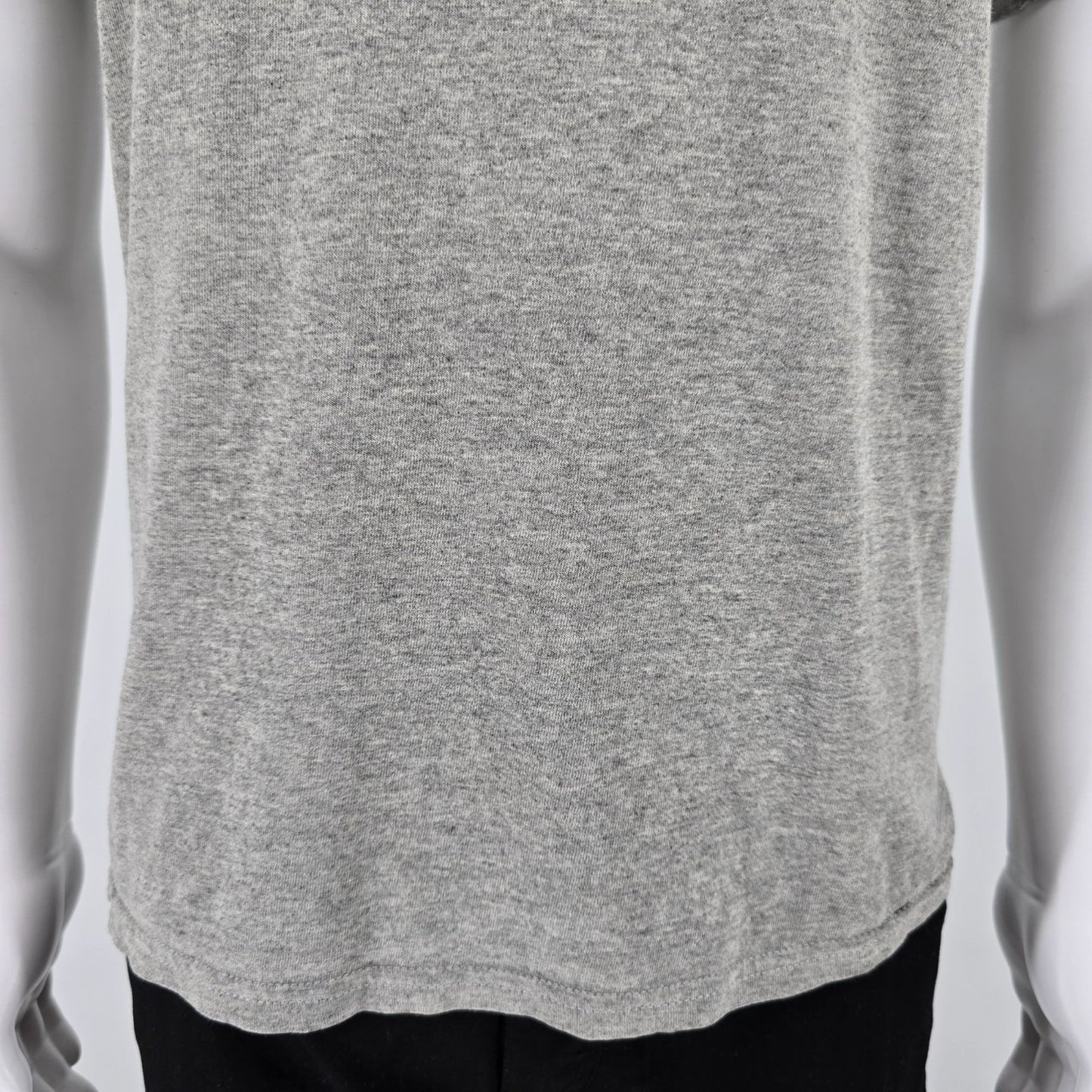 Distressed 2000s Steve & Barry's Bazooka Bubble Gum Logo Gray T-Shirt (S)