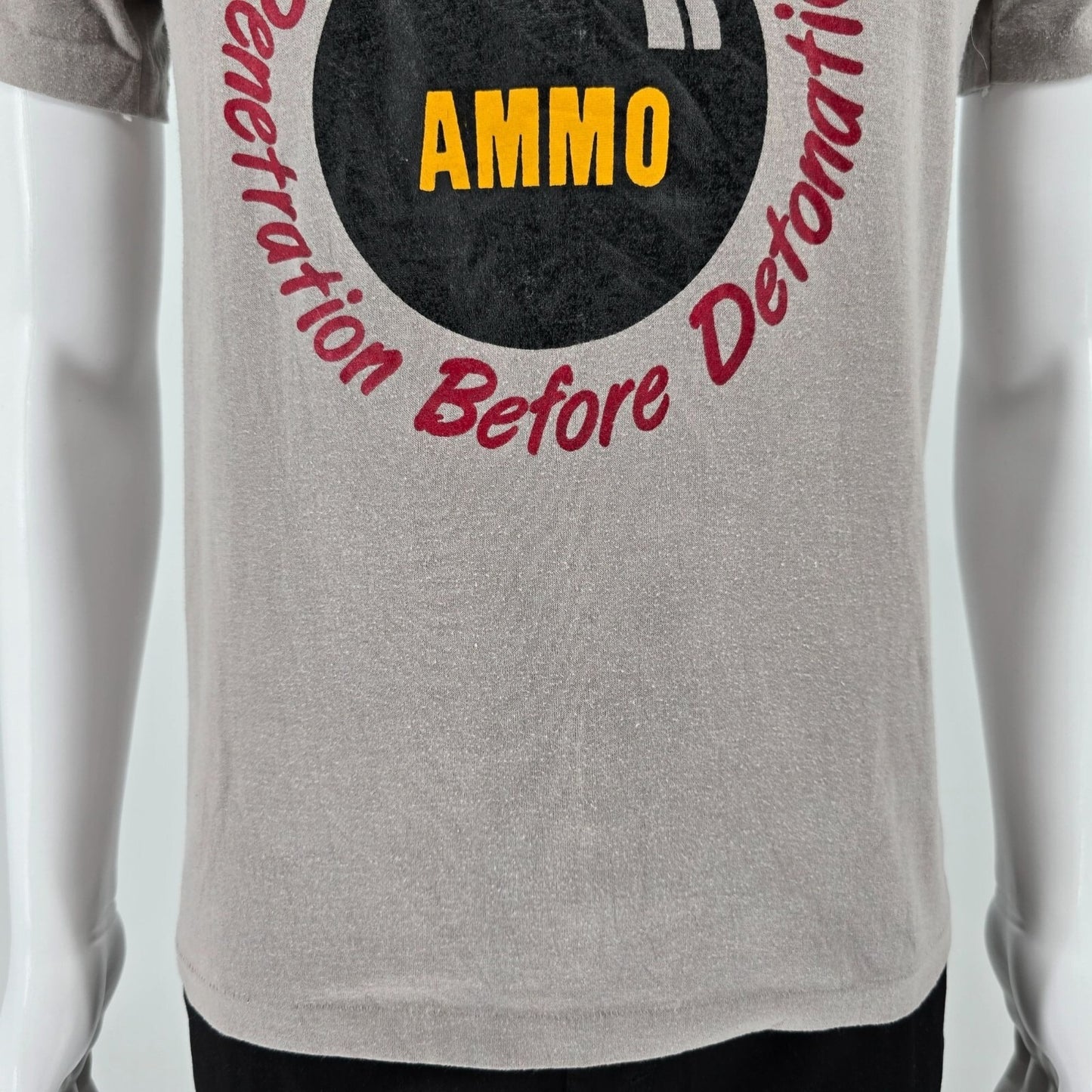 Vintage 1980s USAF Ammo Troops "Penetration Before Detonation" T-Shirt (S/M)