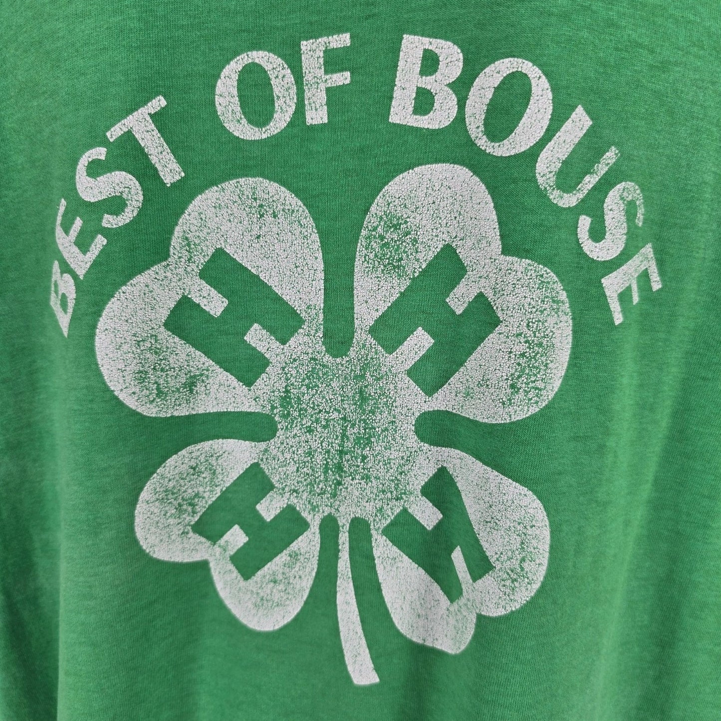 Vintage 1990s Best of Bouse, Arizona 4-H Club Single Stitch Green T-Shirt (XXL)